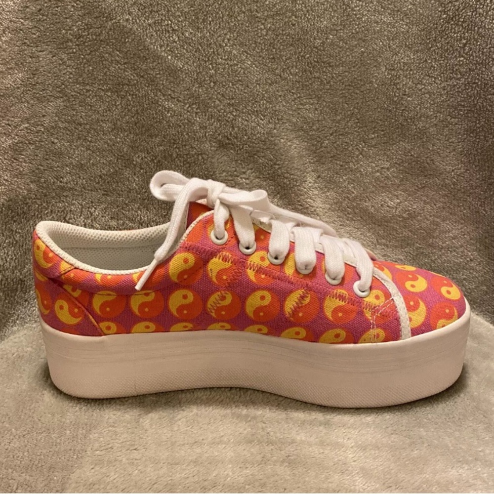 JC Play By Jeffrey Campbell Yin-Yang Platform Sneaker US Sz 9